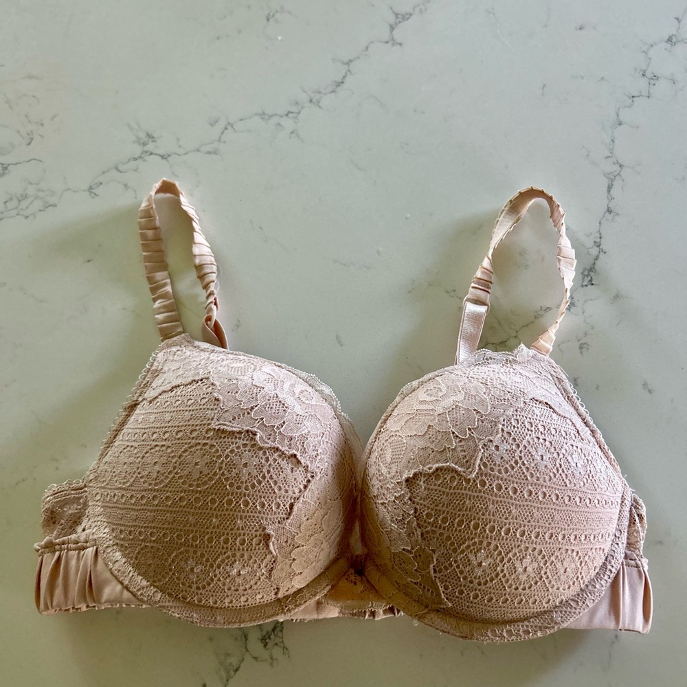 Baby Pink Pushup Bra - Women’s 34B